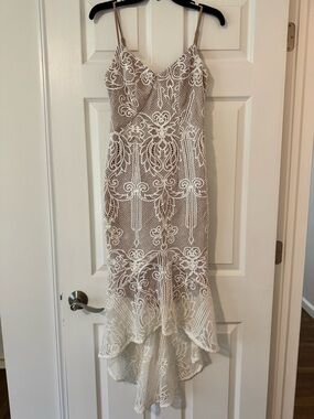DO+BE | Dresses | Elegant White Lace Dress | Poshmark
